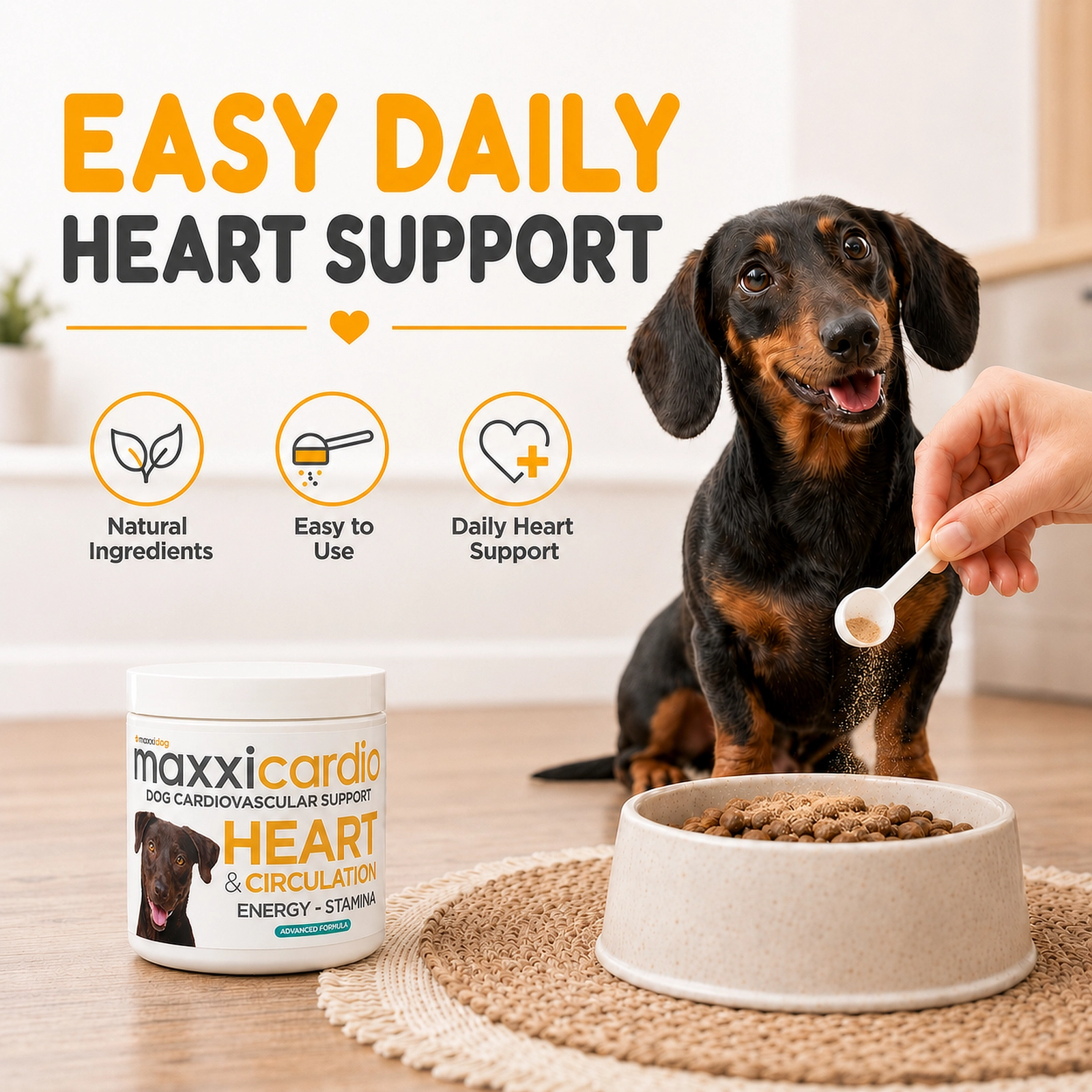 maxxicardio powder heart supplement for easy daily support