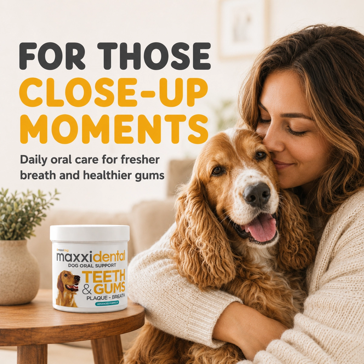 maxxidental fresher breath for more doggy kisses