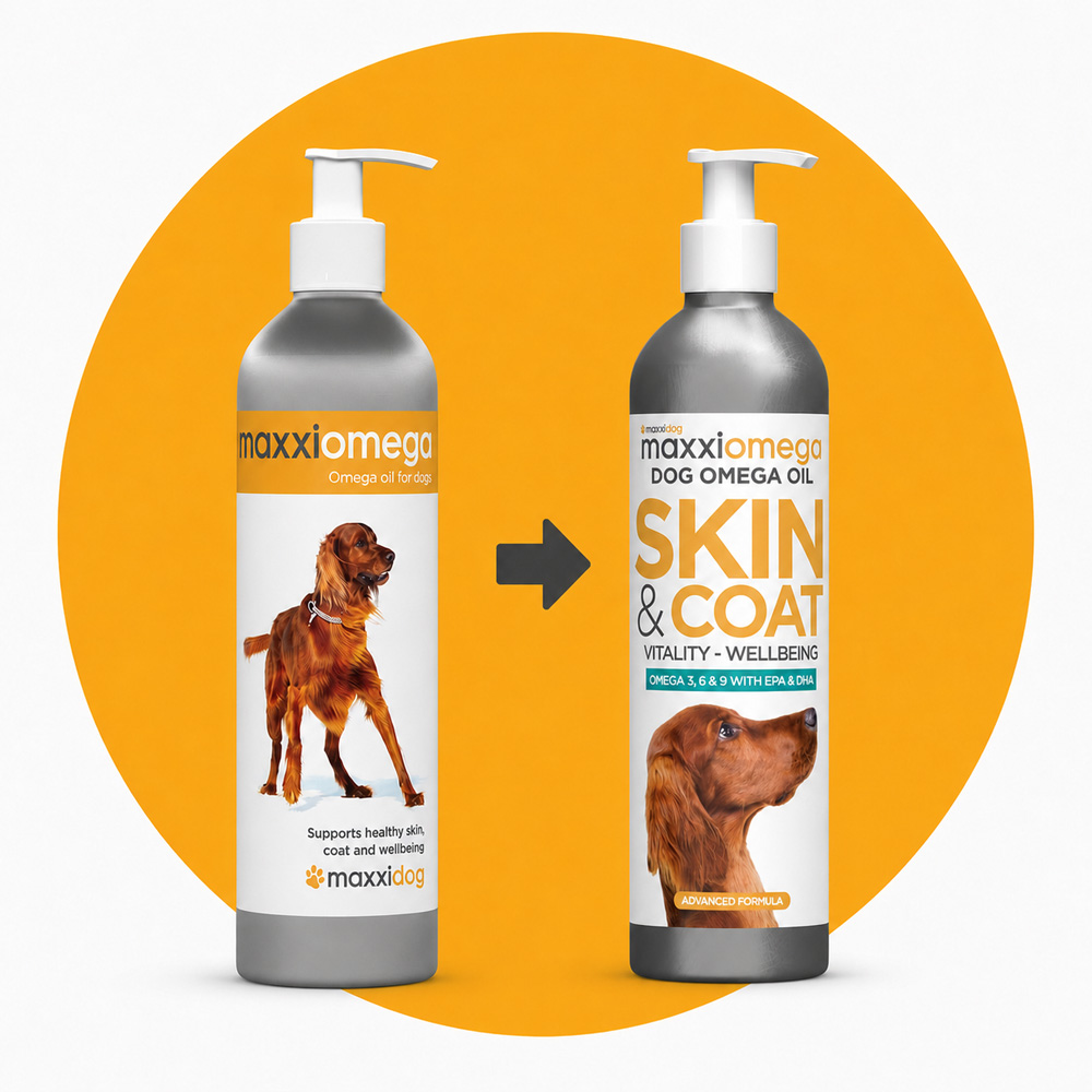 maxxiomega omega oil for dog from maxxipaws